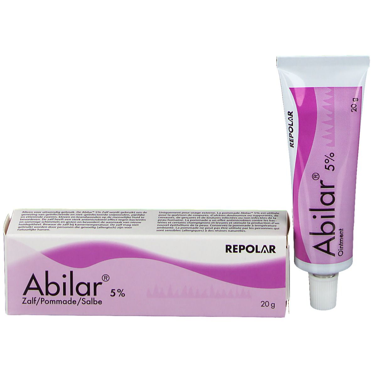 Abilar 5% Pommade Plaies