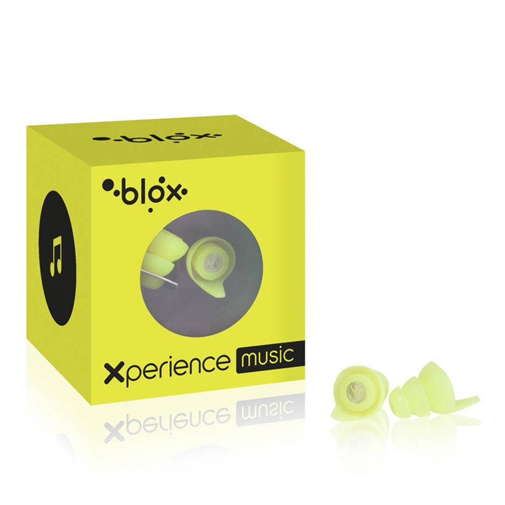 blox Ohrstöpsel Xperience Gelb Fluo
