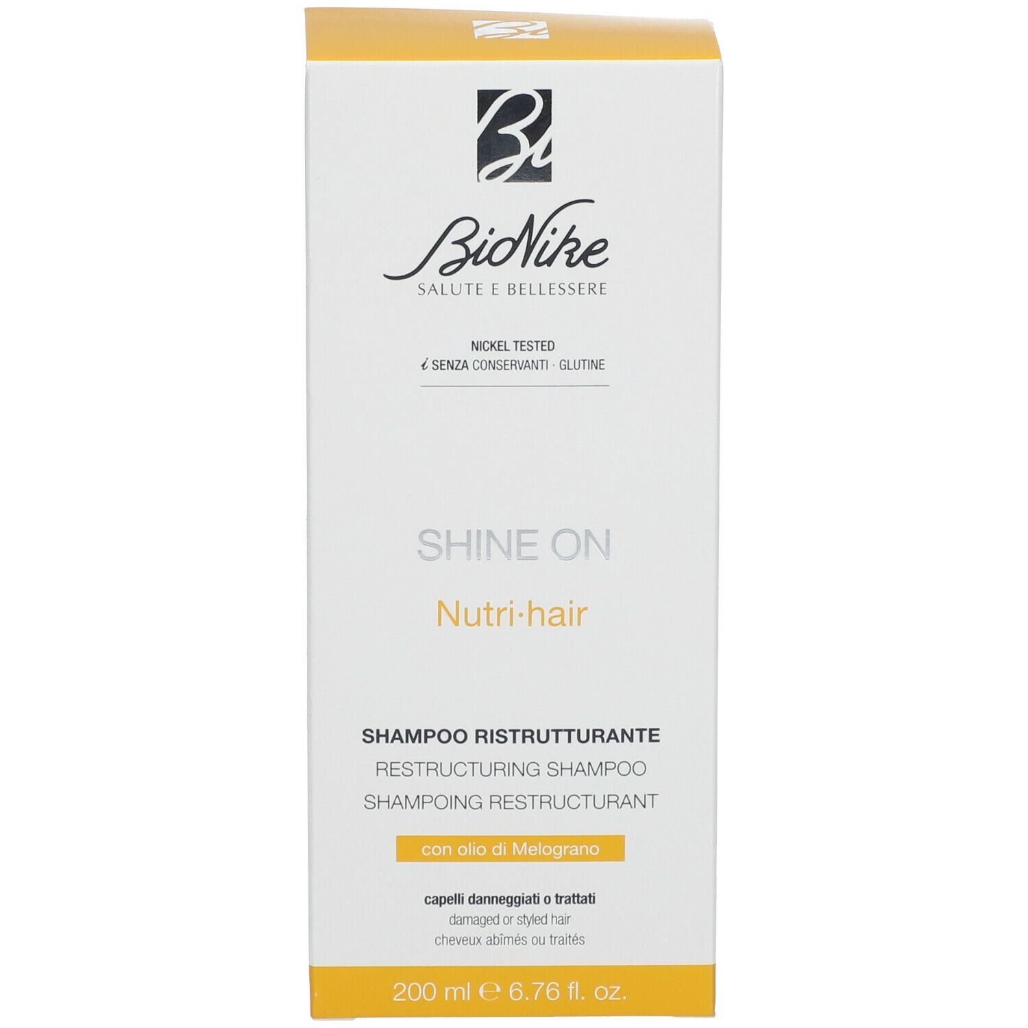 BioNike SHINE ON NUTRI HAIR Shampoo