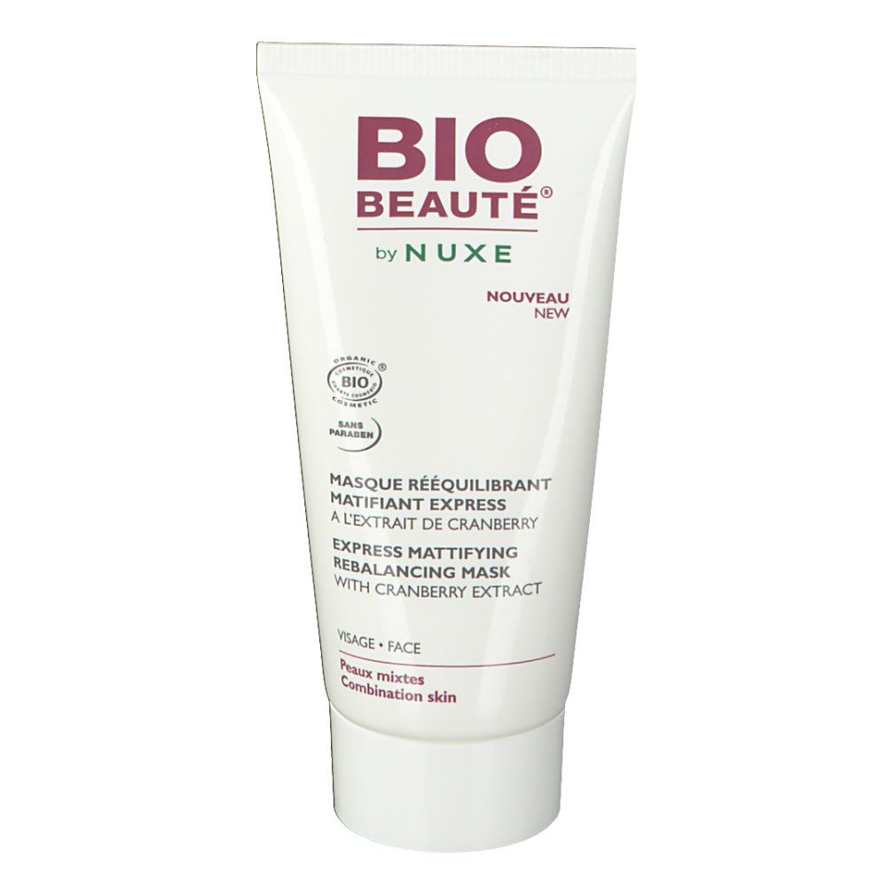 Nuxe Bio Beauté® Express Mattierungsmaske mit ausgleichender Wirkung