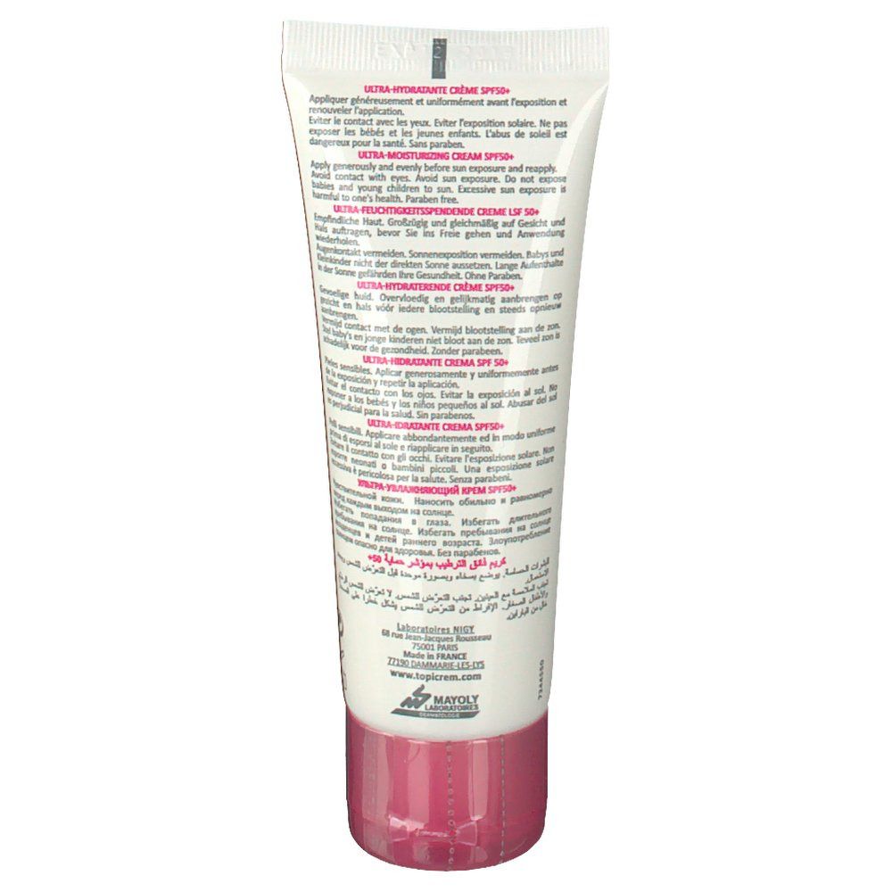 Topicrem Ultra-Hydratante Crème SPF50+