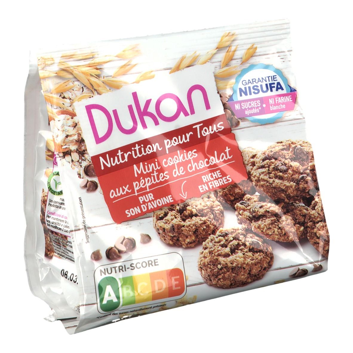 Dukan Mini cookies aux pépites de chocolat