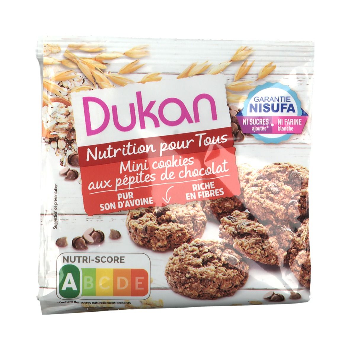 Dukan Mini cookies aux pépites de chocolat