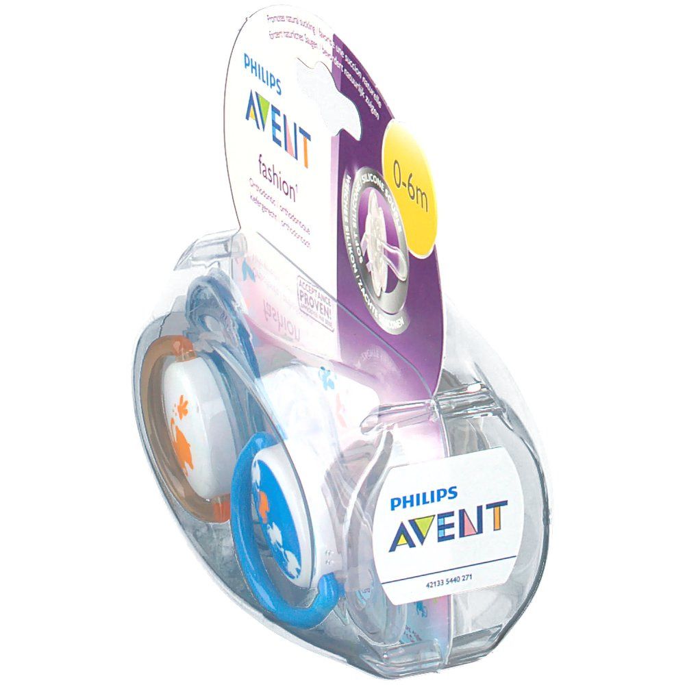 Avent Schnuller Fashion Affe Blume 0-6 Monaten