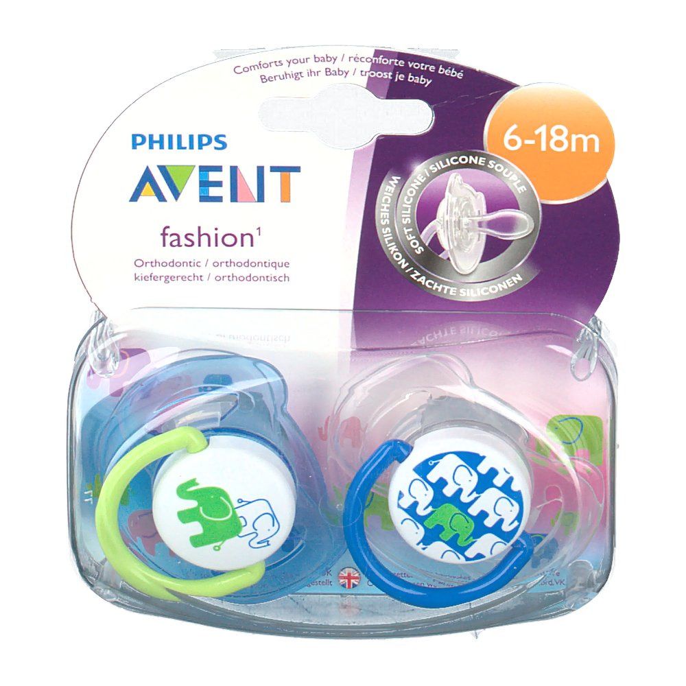 Philips® AVENT Beruhigungssauger 6-18 Monate (Motiv nicht wählbar)