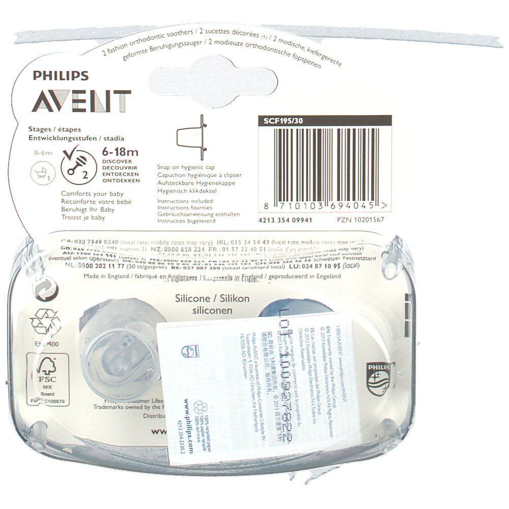 Philips® AVENT Beruhigungssauger 6-18 Monate (Motiv nicht wählbar)