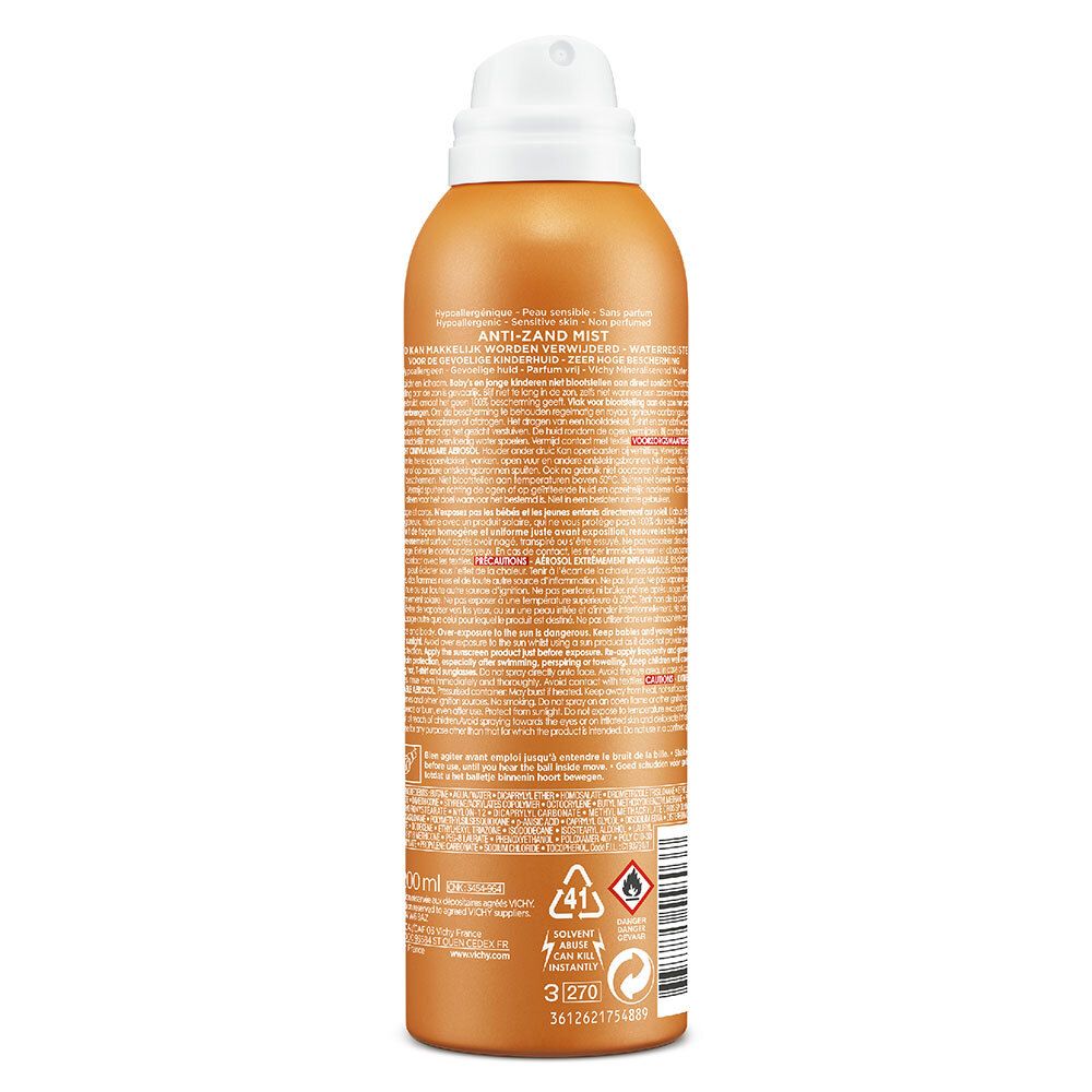 Vichy Ideal Soleil Anti-Sand-Sonnencreme für Kinder LSF 50+