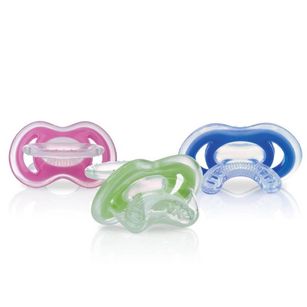 Nuby Gum-Eez™ Sucette de dentition silicone 0+ mois