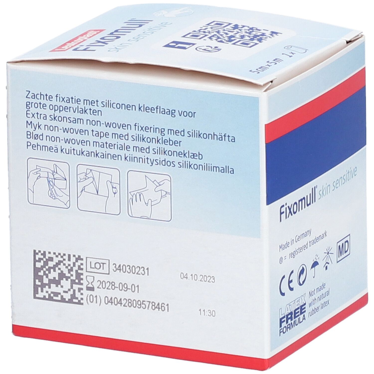 Leukoplast® Fixomull® Skin Sensitive 5 cm x 5 m