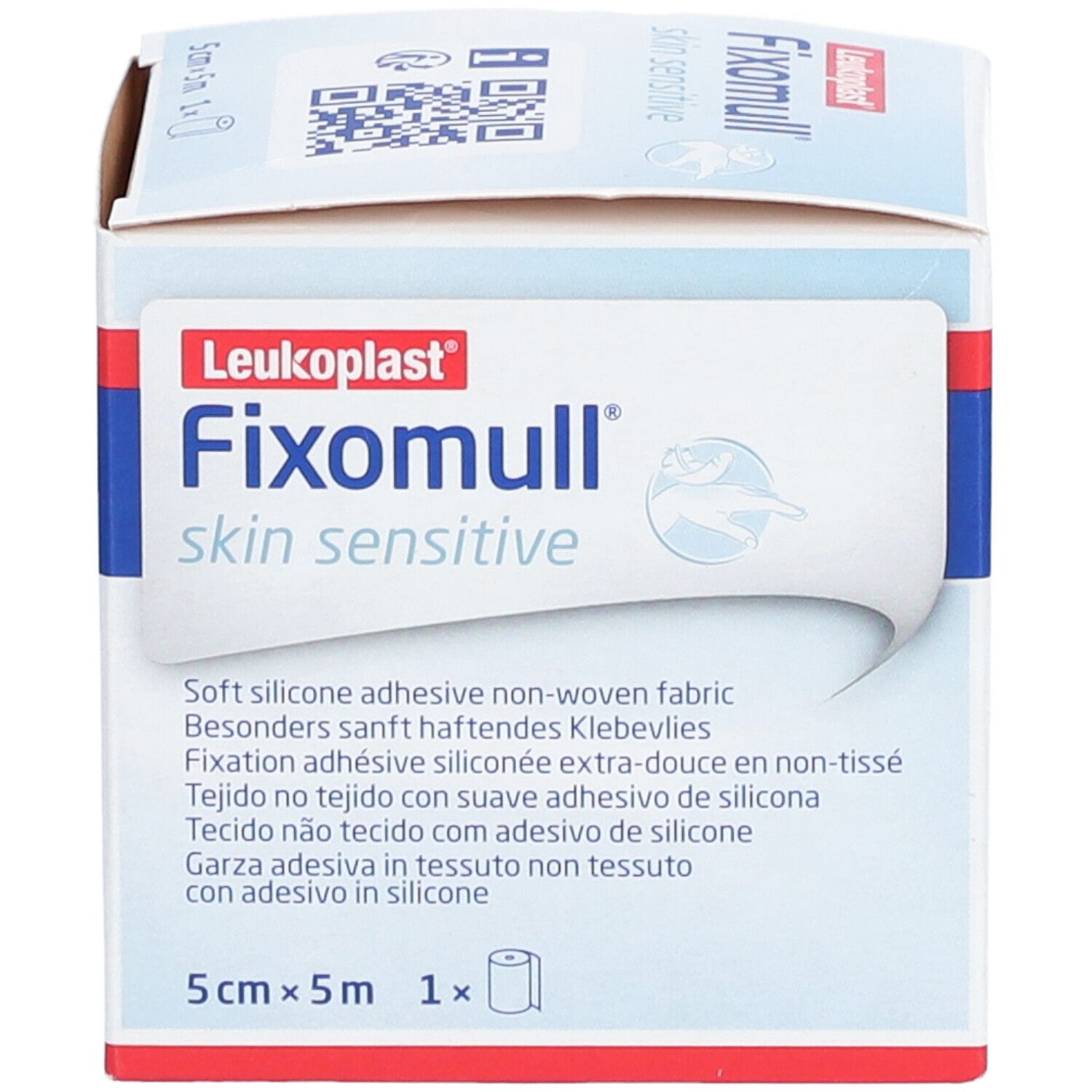 Leukoplast® Fixomull® Skin Sensitive 5 cm x 5 m