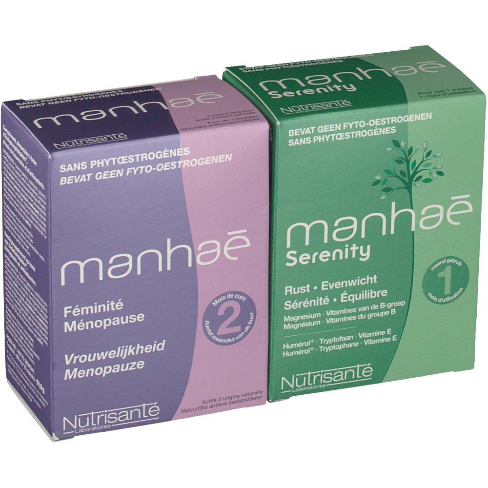 Nutrisanté manhaé Féminité + Serenity