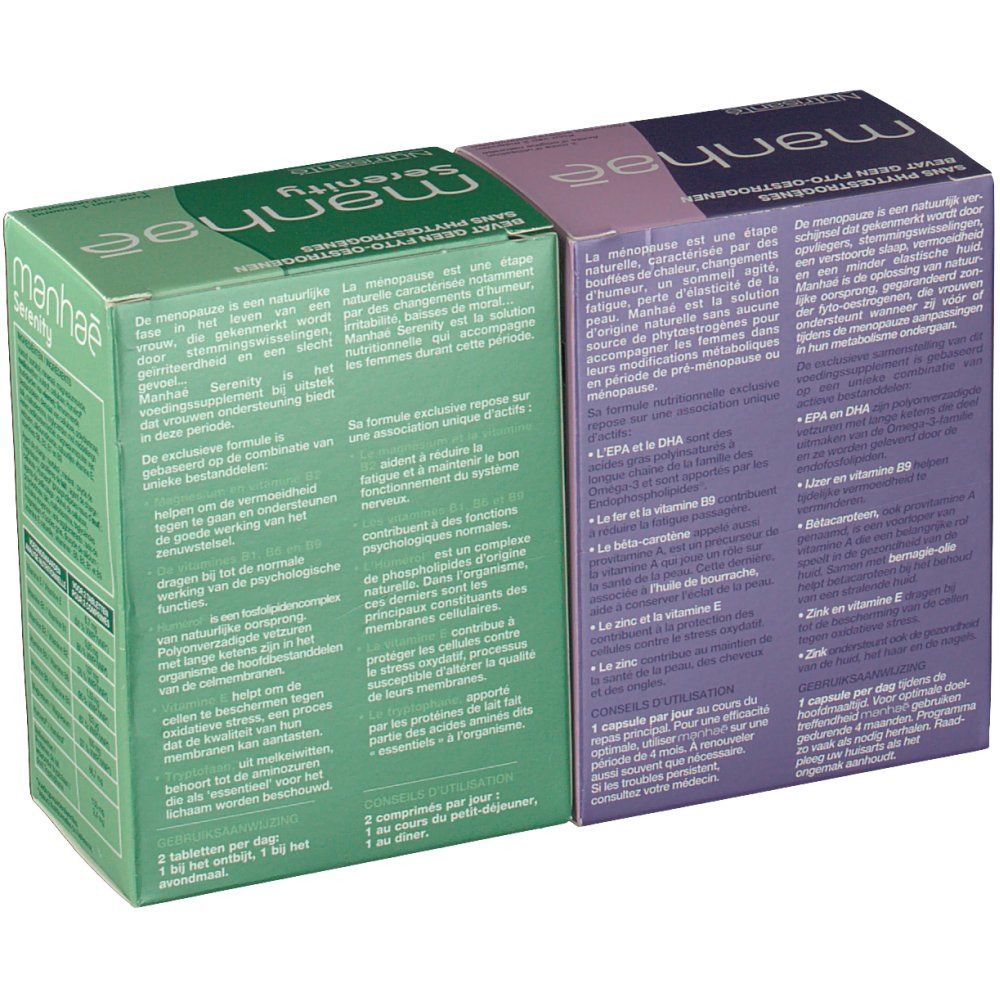Nutrisanté manhaé Féminité + Serenity