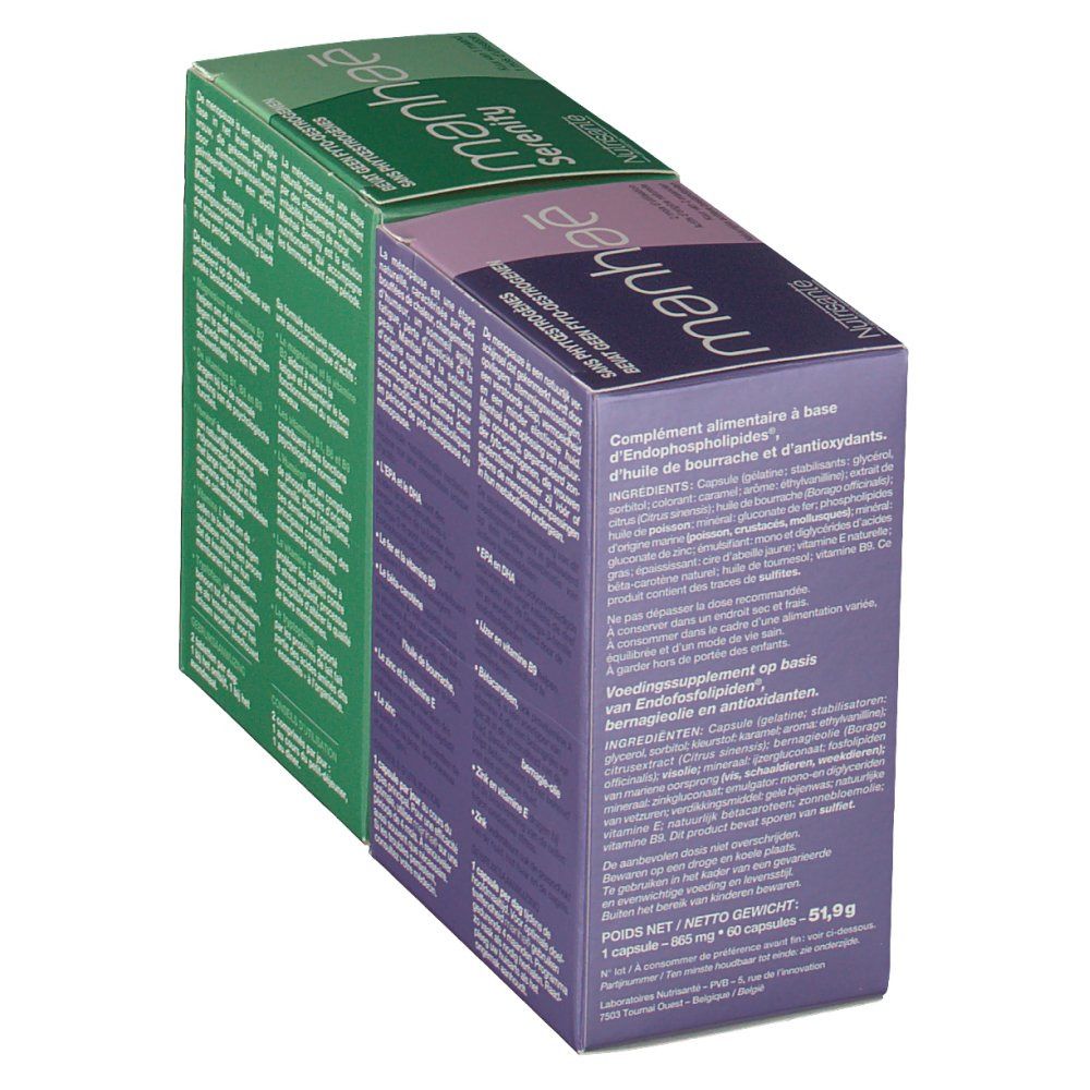 Nutrisanté manhaé Féminité + Serenity