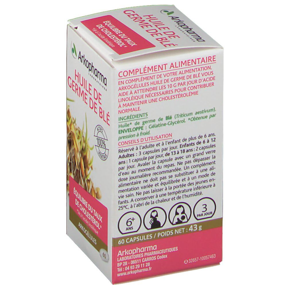 Arkocaps Weizenkeimöl