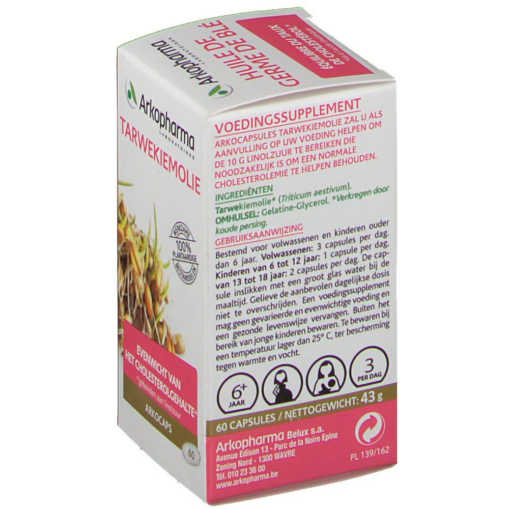 Arkocaps Weizenkeimöl
