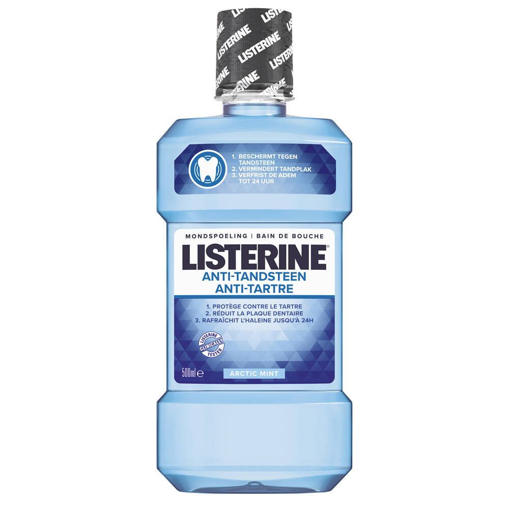 LISTERINE® Aktive Zahnstein Kontrolle Mundspülung Arctic Mint