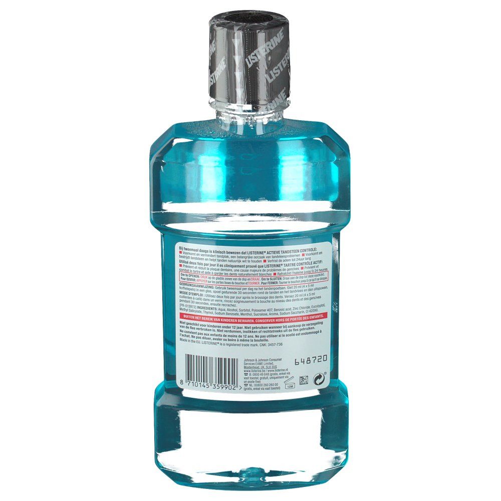 LISTERINE® Aktive Zahnstein Kontrolle Mundspülung Arctic Mint