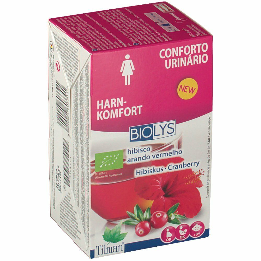 BIOLYS Urinary Comfort Hibiskus & Cranberry Tee