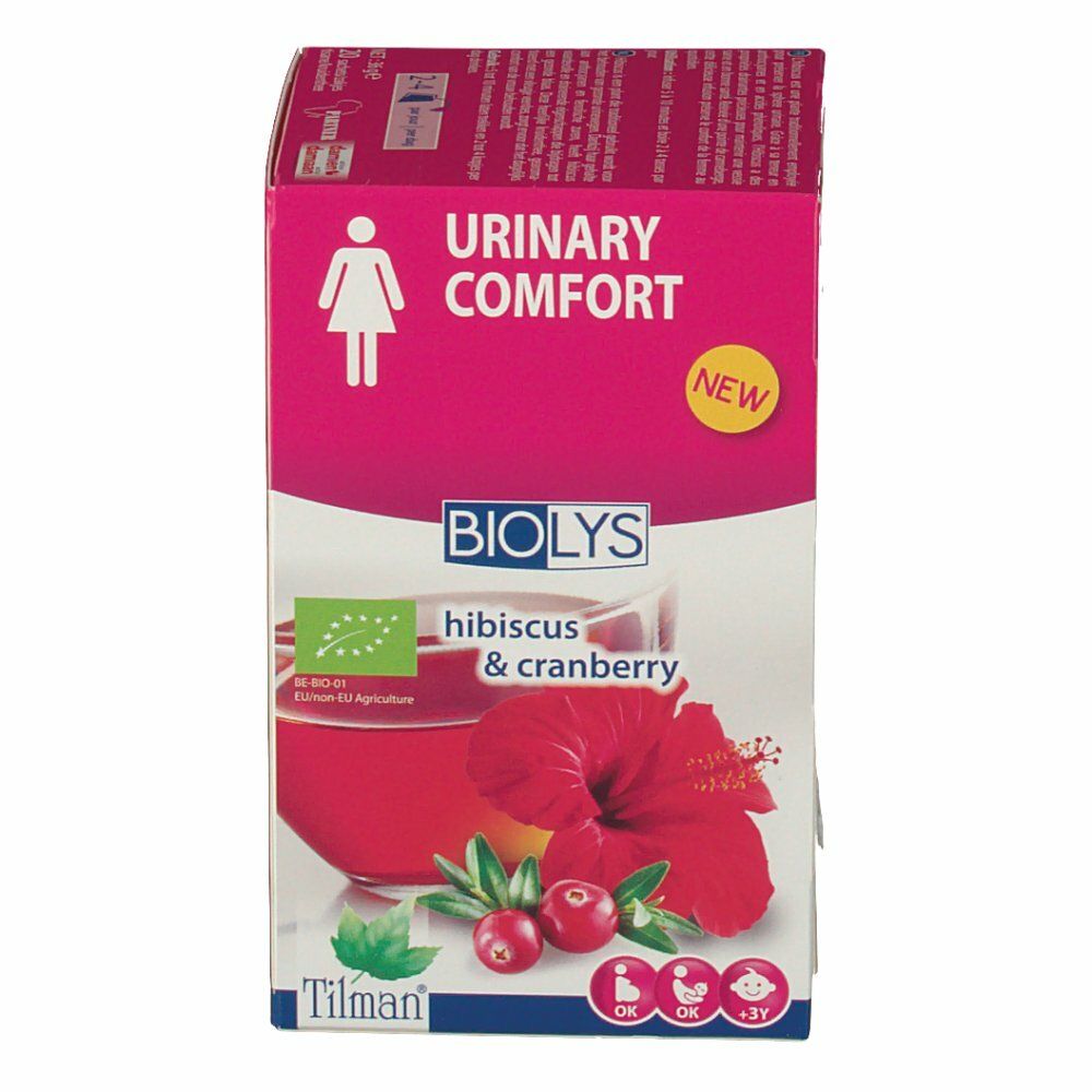 BIOLYS Urinary Comfort Hibiskus & Cranberry Tee