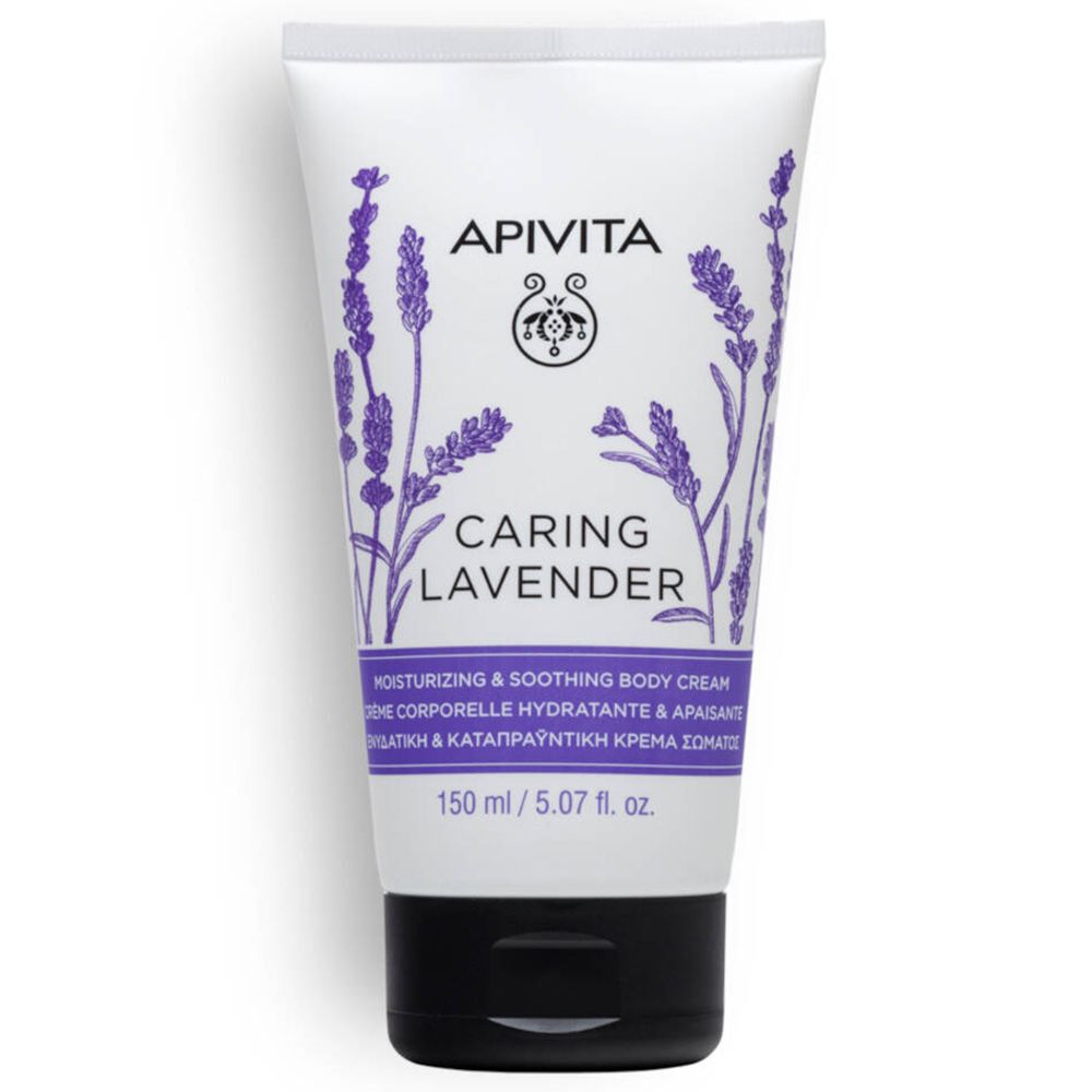 APIVITA Caring Lavender Feuchtigkeitsspendende & entspannende Körpercreme