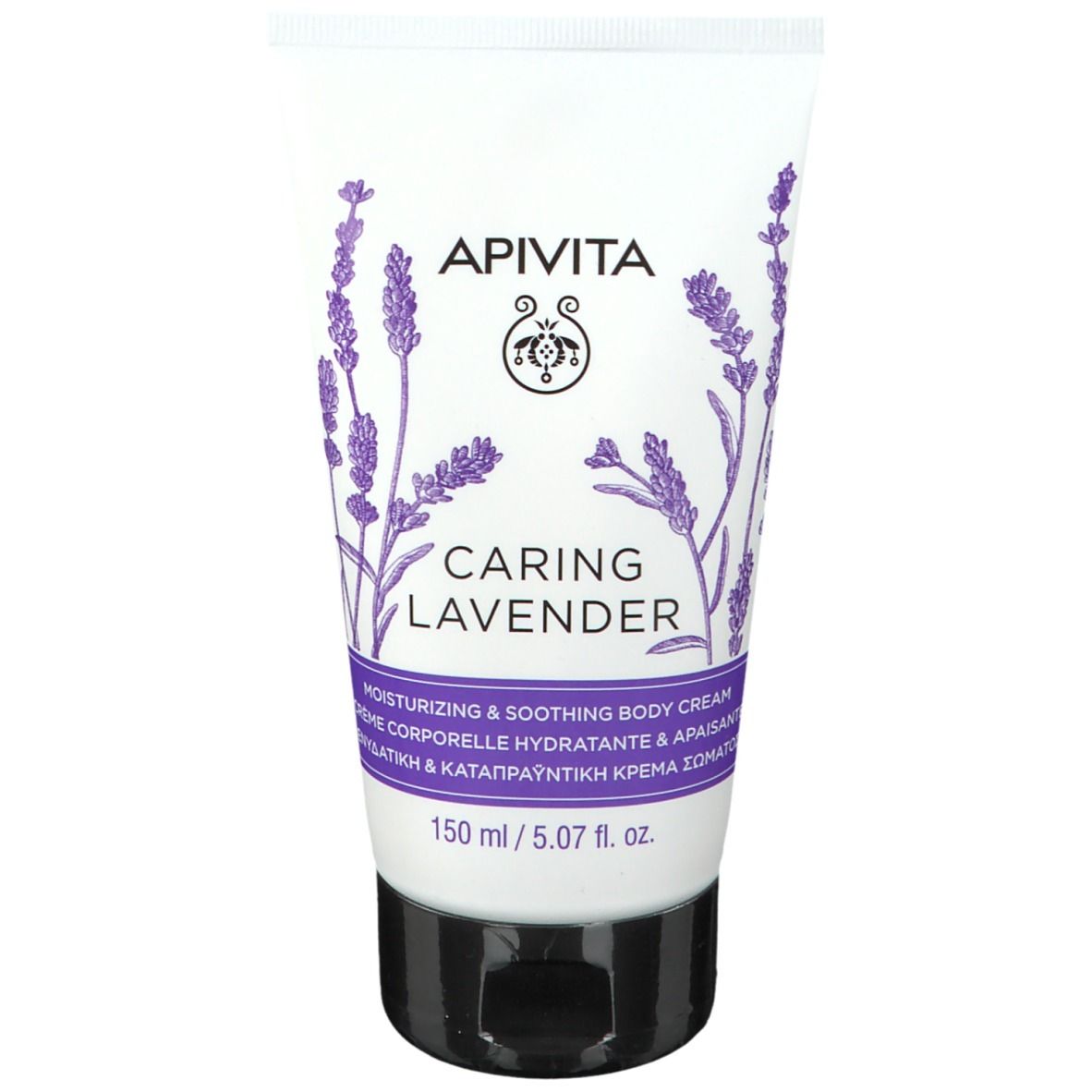 APIVITA Caring Lavender Feuchtigkeitsspendende & entspannende Körpercreme