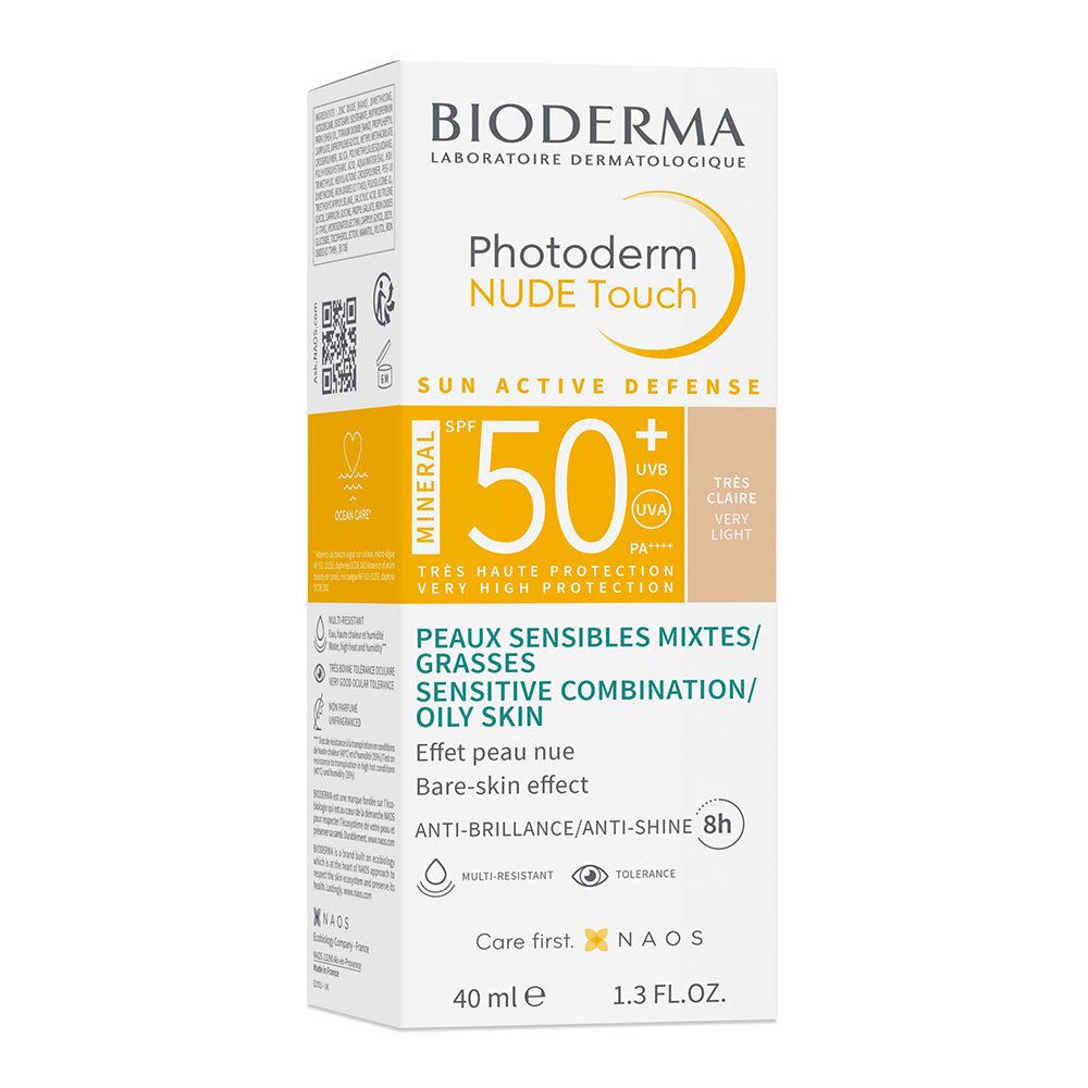 BIODERMA Photoderm NUDE Touch Wet LSF 50+