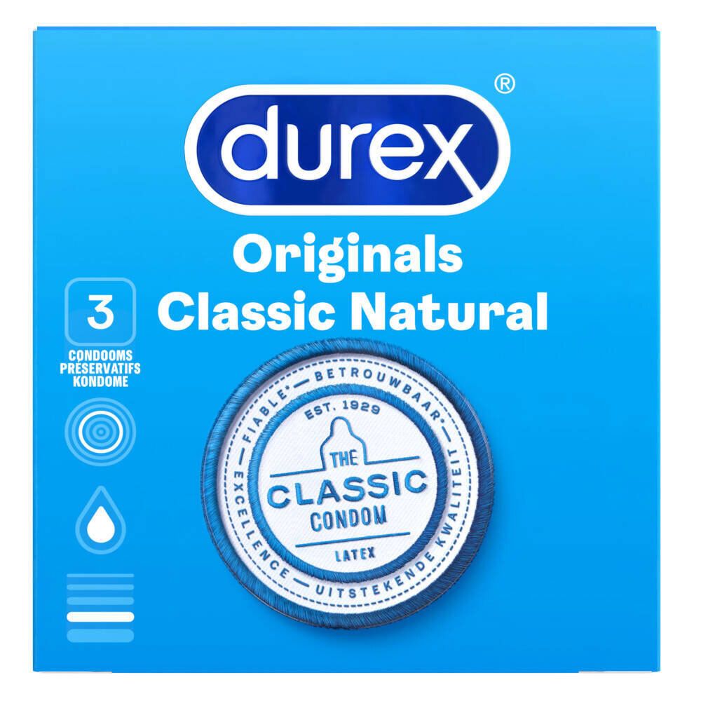 durex® Classic Préservatifs Natural
