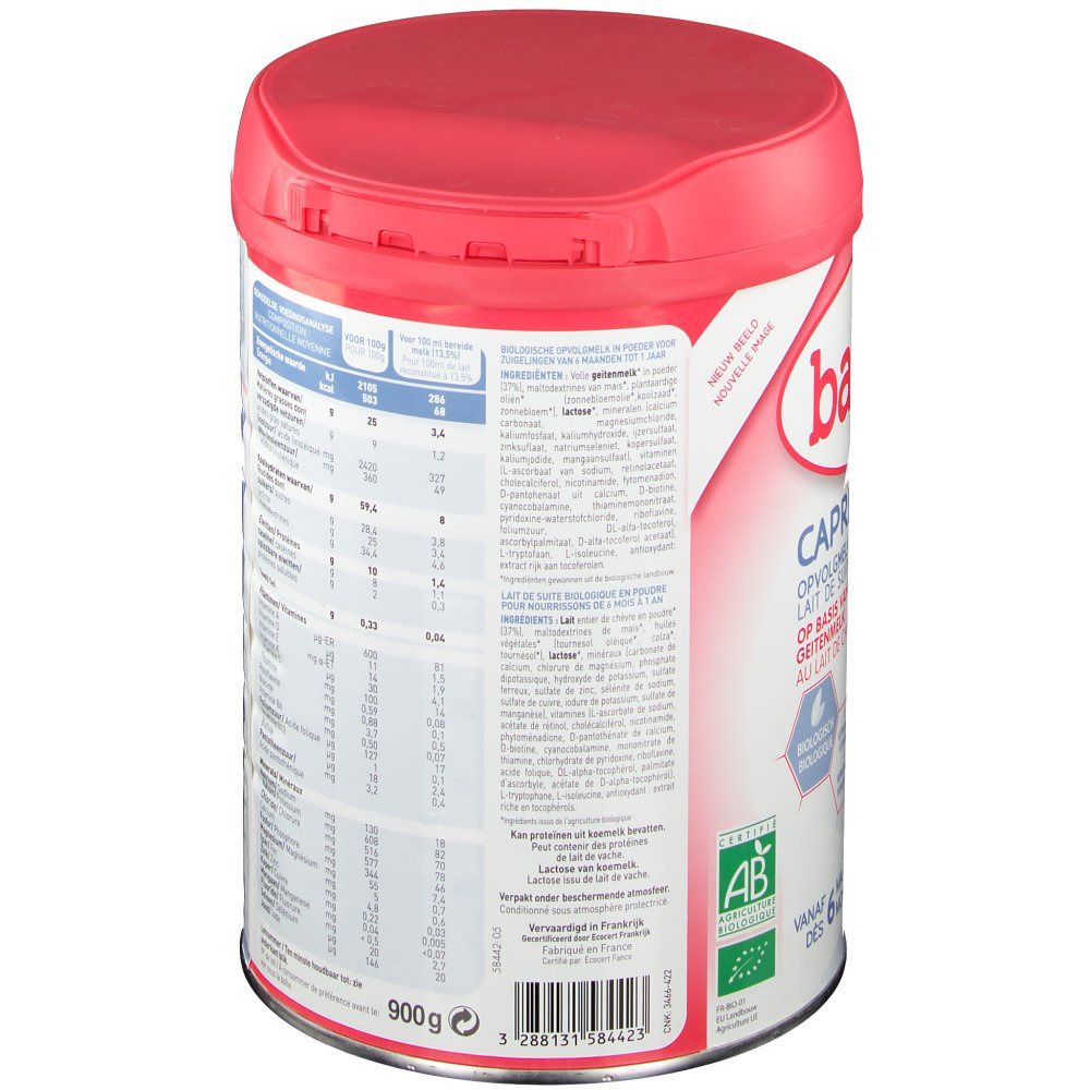 babybio® CAPREA Folgemilch 2 auf Ziegenmilchbasis