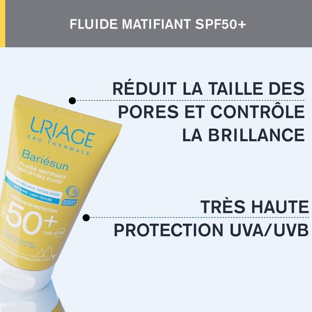 Uriage Bariésun Mat Fluide SPF50+