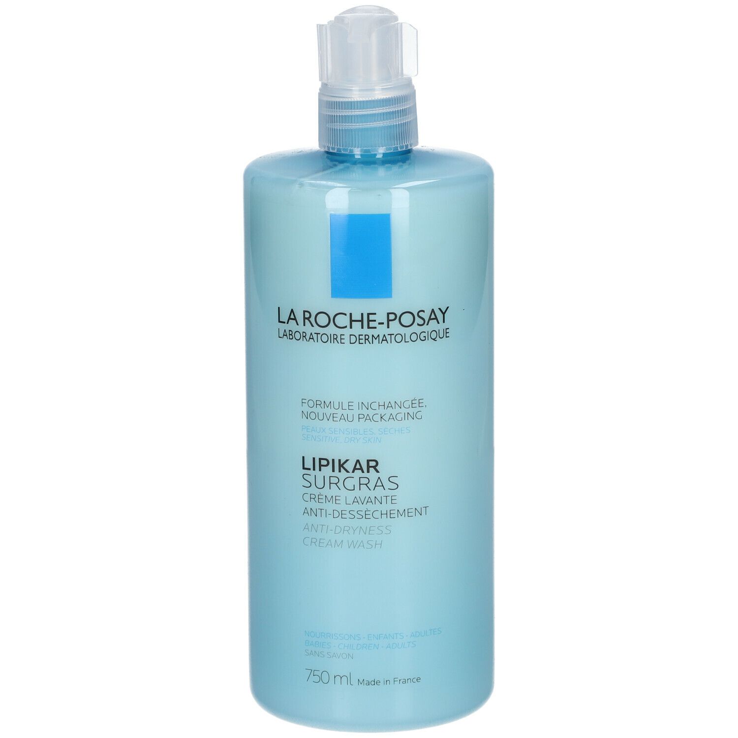 LA ROCHE-POSAY LIPIKAR Surgras Crème lavante anti-dessèchement