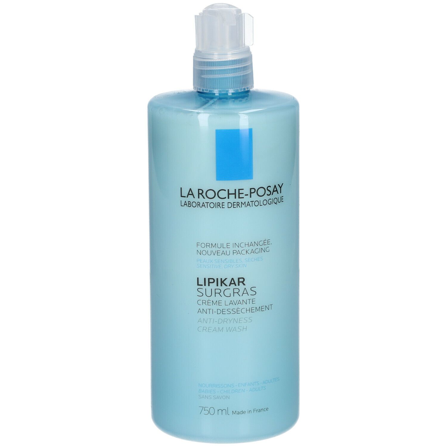 LA ROCHE-POSAY LIPIKAR Surgras Crème lavante anti-dessèchement