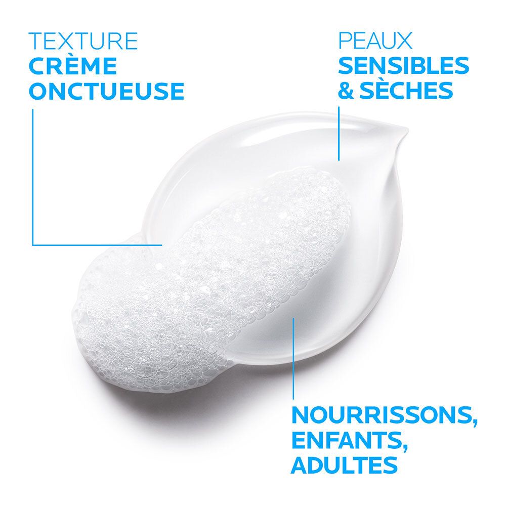LA ROCHE-POSAY LIPIKAR Surgras Crème lavante anti-dessèchement