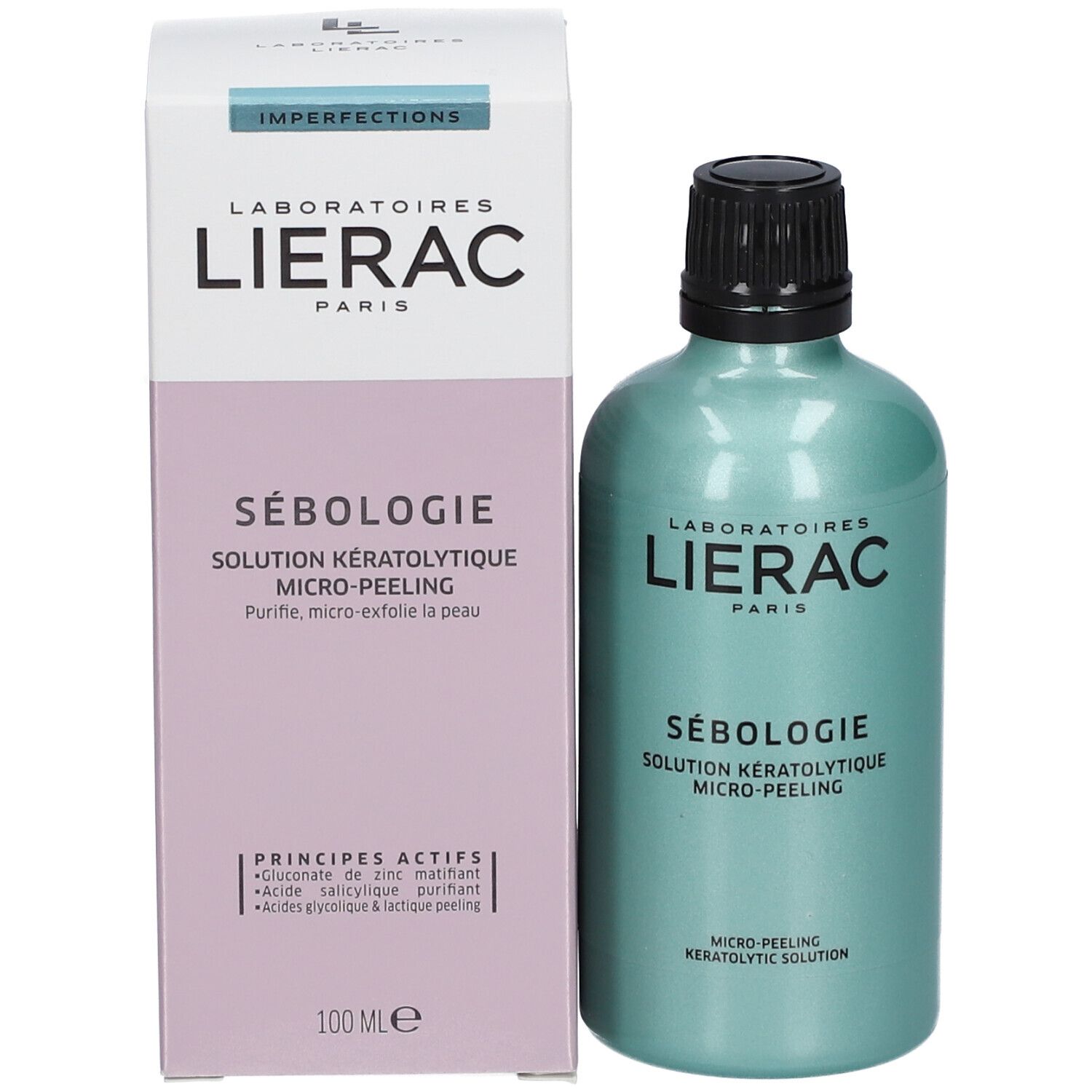 LIERAC Sebologie Solution Kératolytique correction imperfections