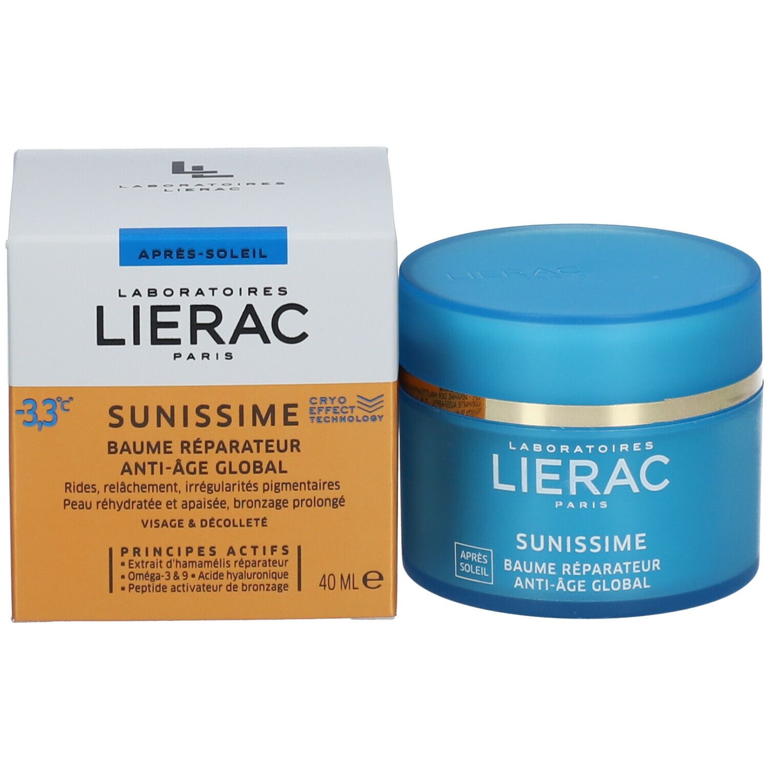 LIERAC Sunissime Baume réparateur réhydratant