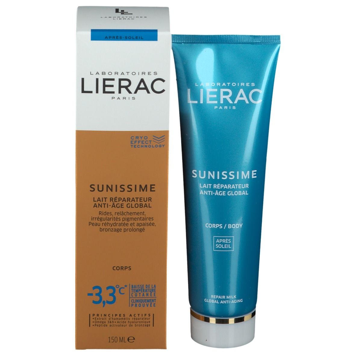 Lierac Sunissime Lait Réparateur réhydratant anti-âge global
