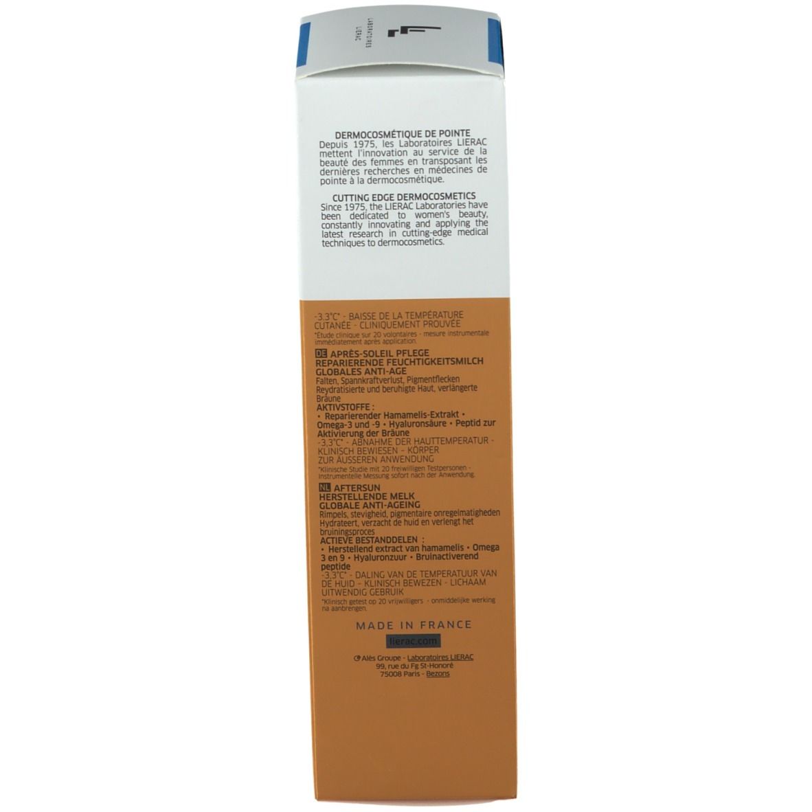Lierac Sunissime Lait Réparateur réhydratant anti-âge global