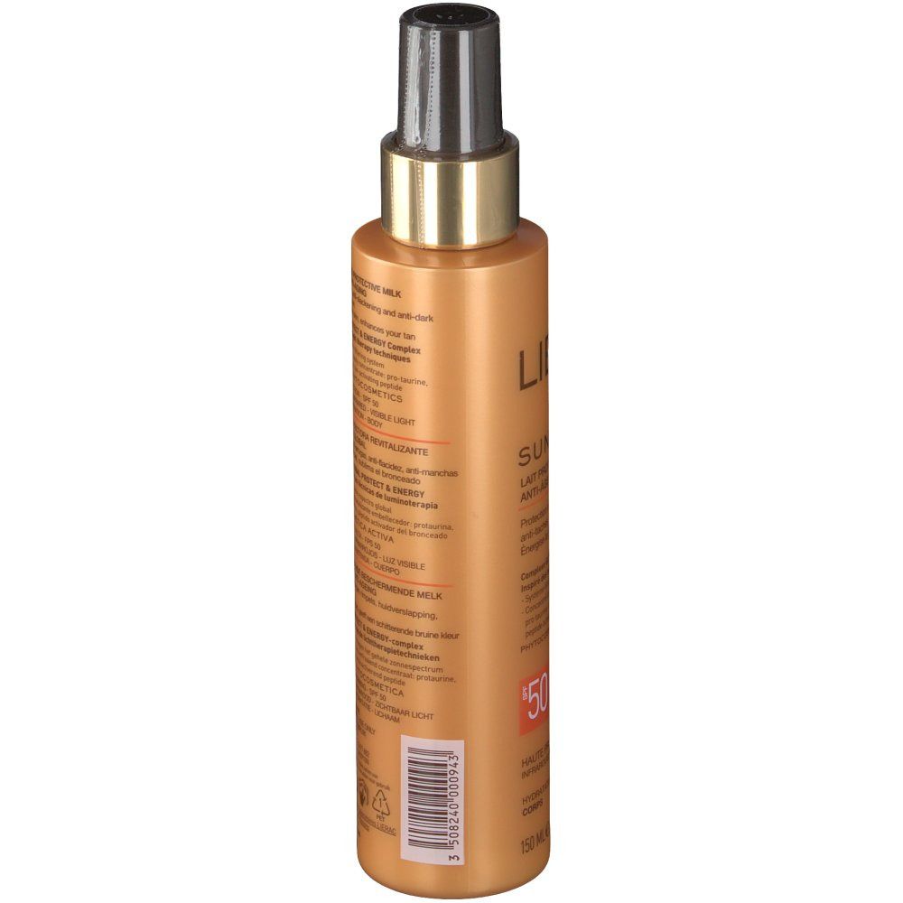 LIERAC SUNISSIME Anti-Age vitalisierendes Schutzmilch LSF 50