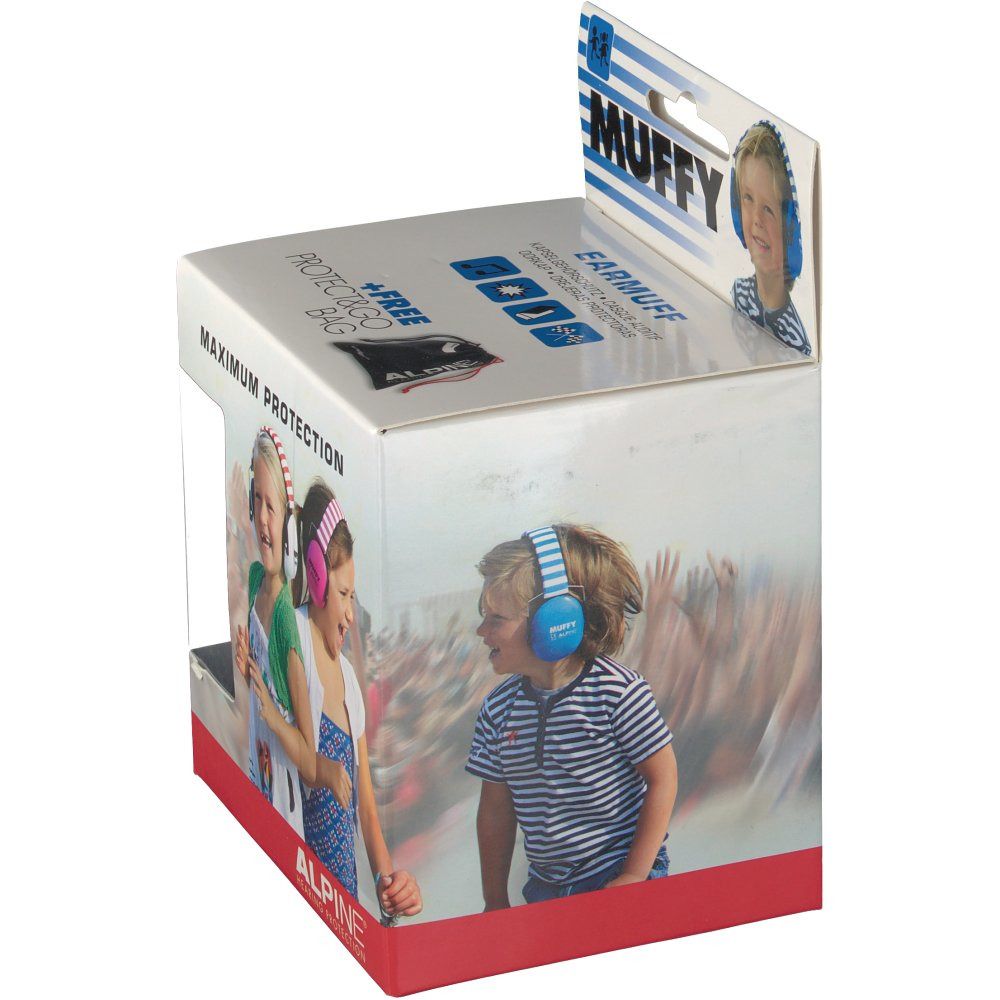 ALPINE® MUFFY Maximun Protection Kapselgehörschutz Kids blau
