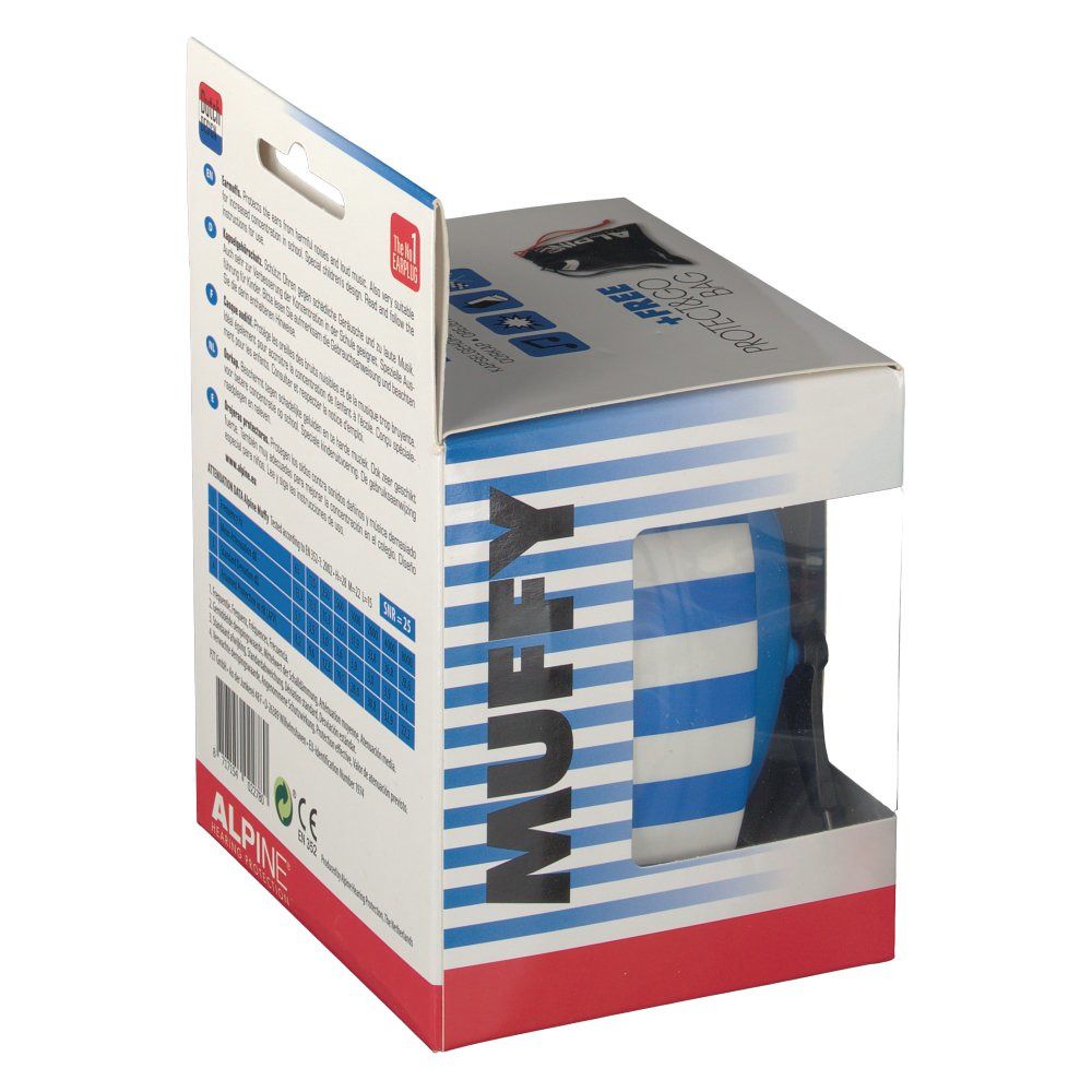 ALPINE® MUFFY Maximun Protection Kapselgehörschutz Kids blau