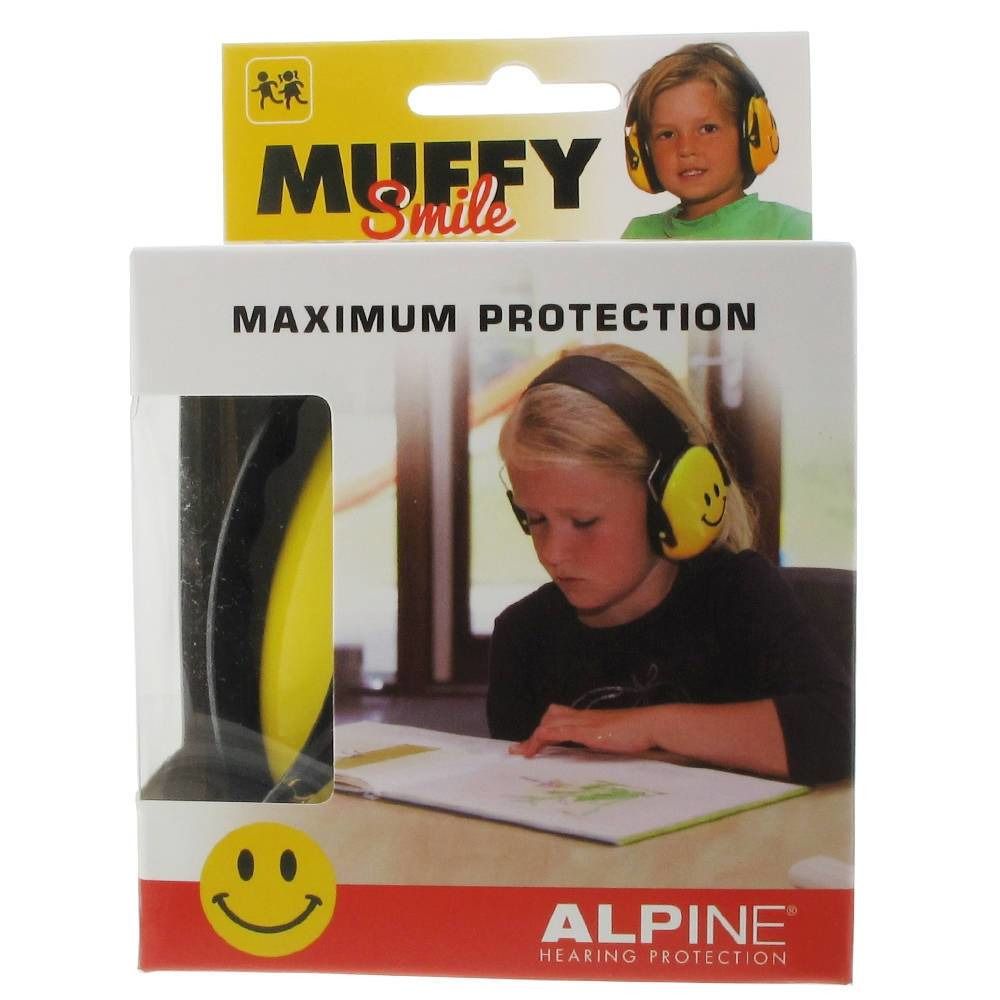 ALPINE® MUFFY Maximun Protection Kapselgehörschutz Kids Smile