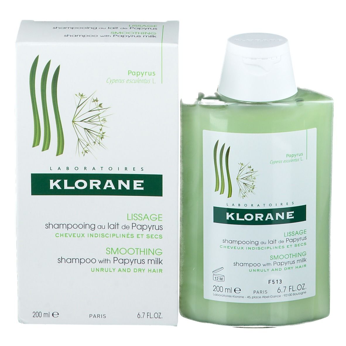Klorane Shampooing au lait de Papyrus