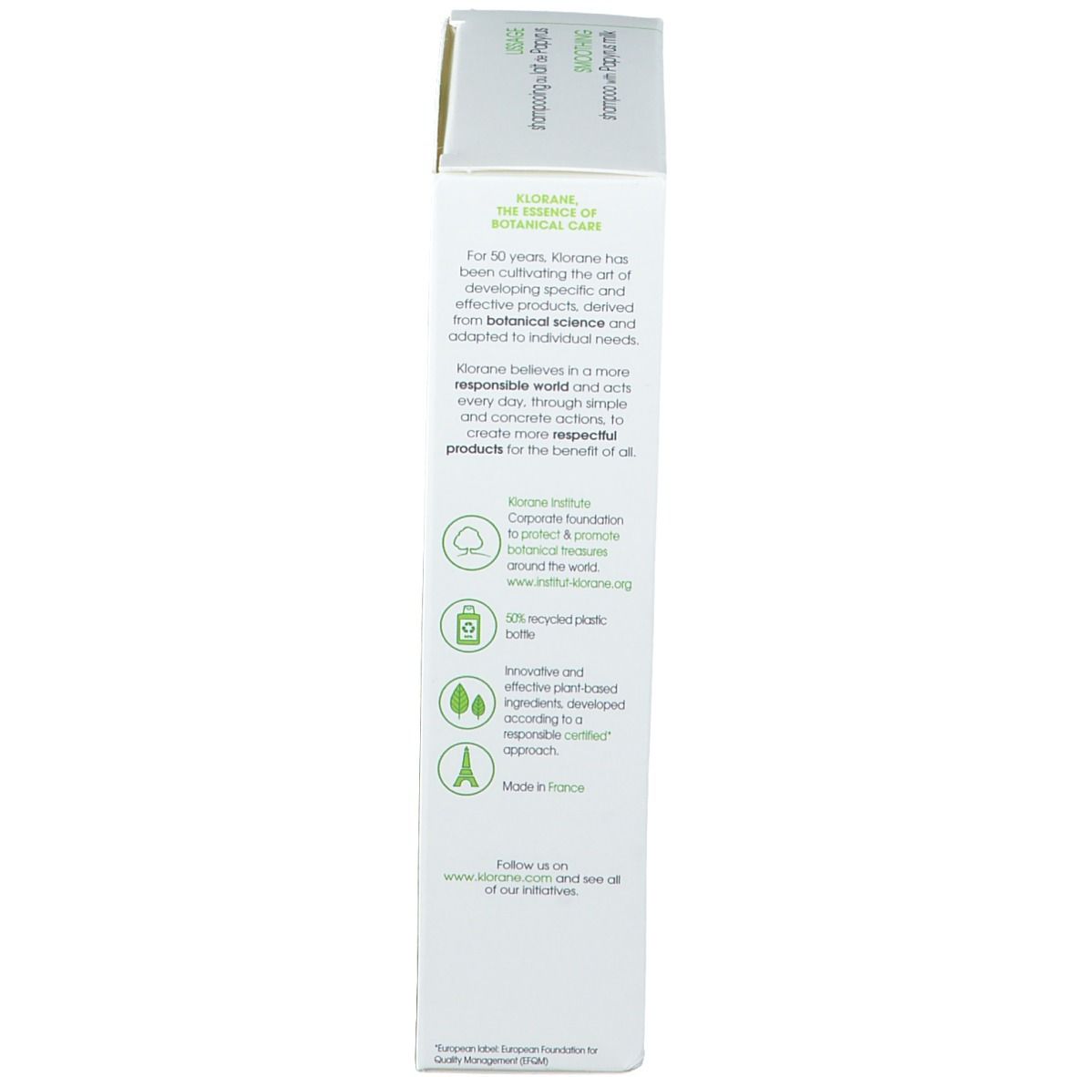 Klorane Shampooing au lait de Papyrus