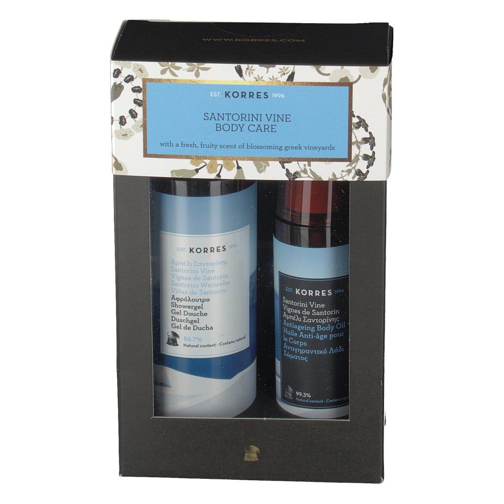 Korres XMas Set Santorini Vine Body Care