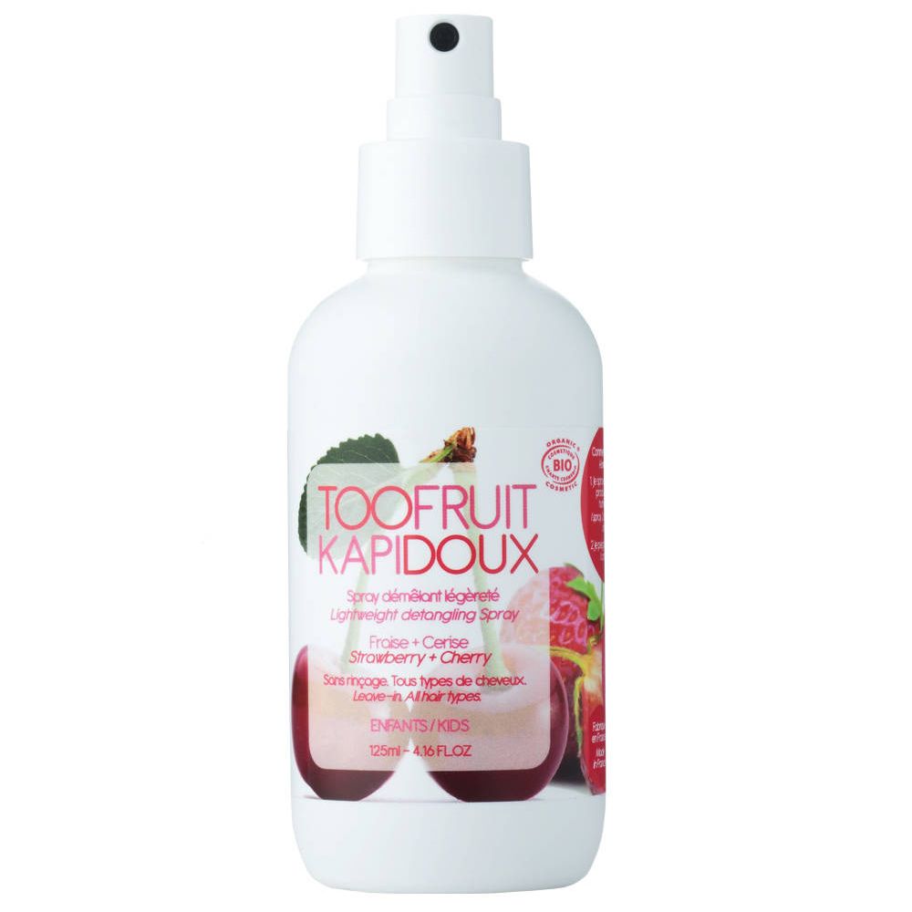 TOOFRUIT® KAPIDOUX Kinder leichtes Entwirrungsspray Kirsch-Erdbeere