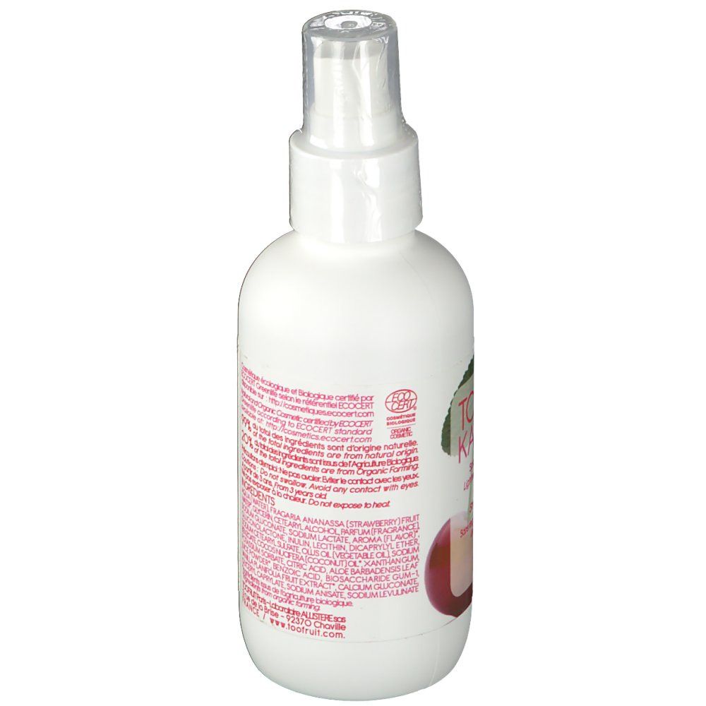 TOOFRUIT® KAPIDOUX Kinder leichtes Entwirrungsspray Kirsch-Erdbeere