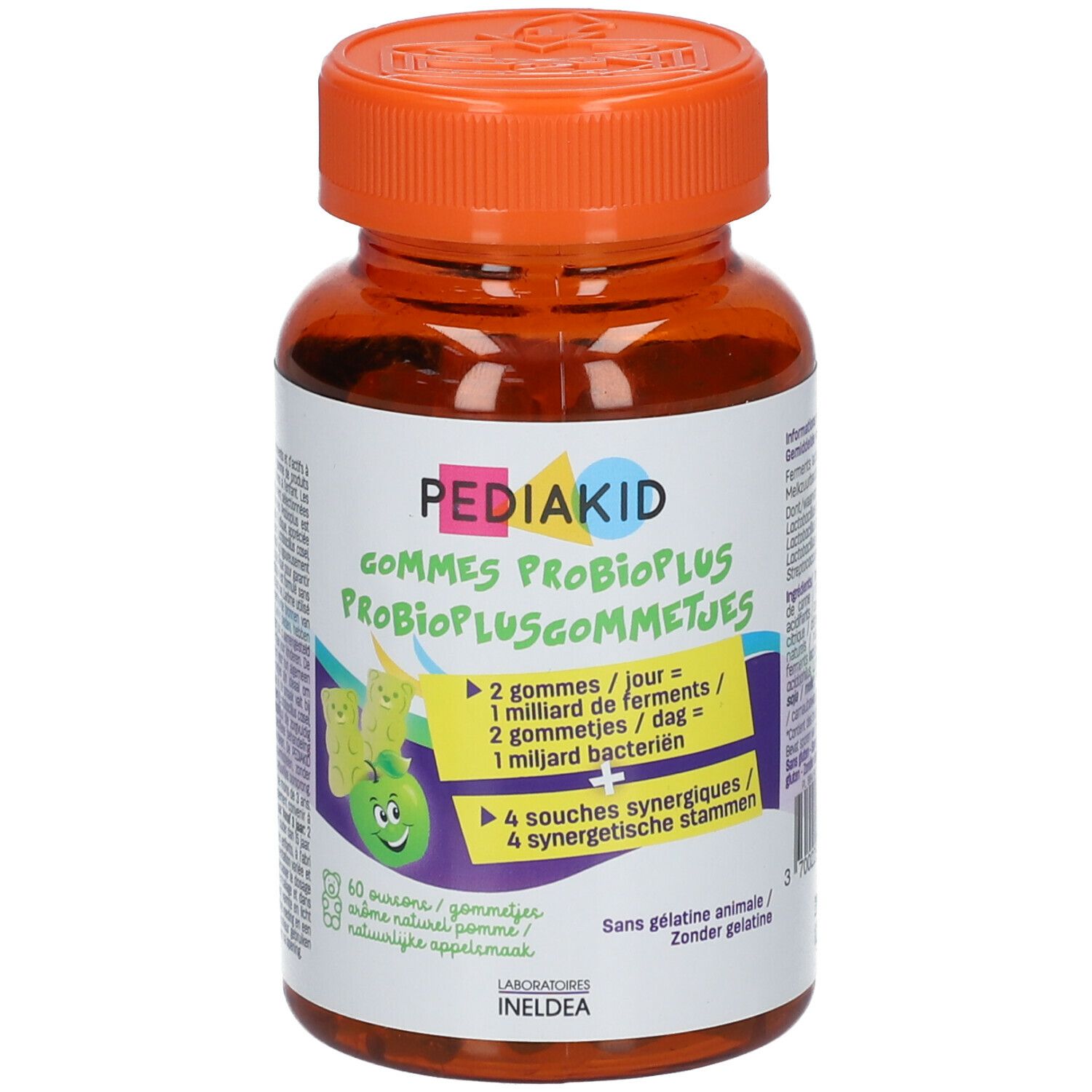 PEDIAKID® Probiotische Gummibärchen Apfel