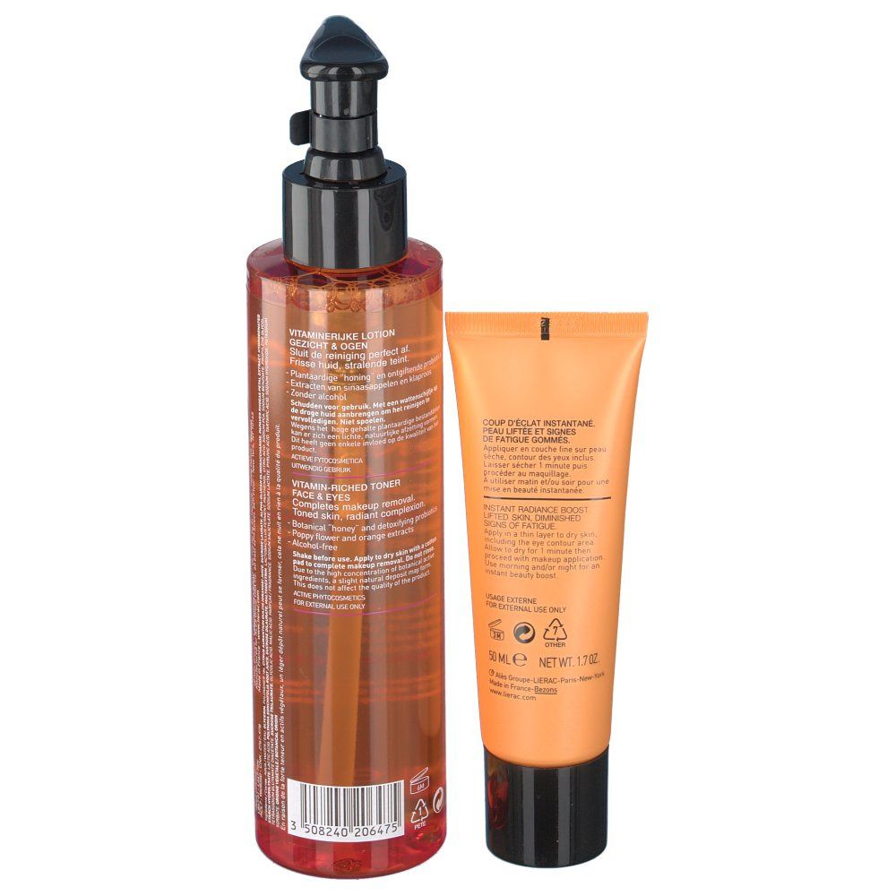 LIERAC Masque éclat + Tonique éclat