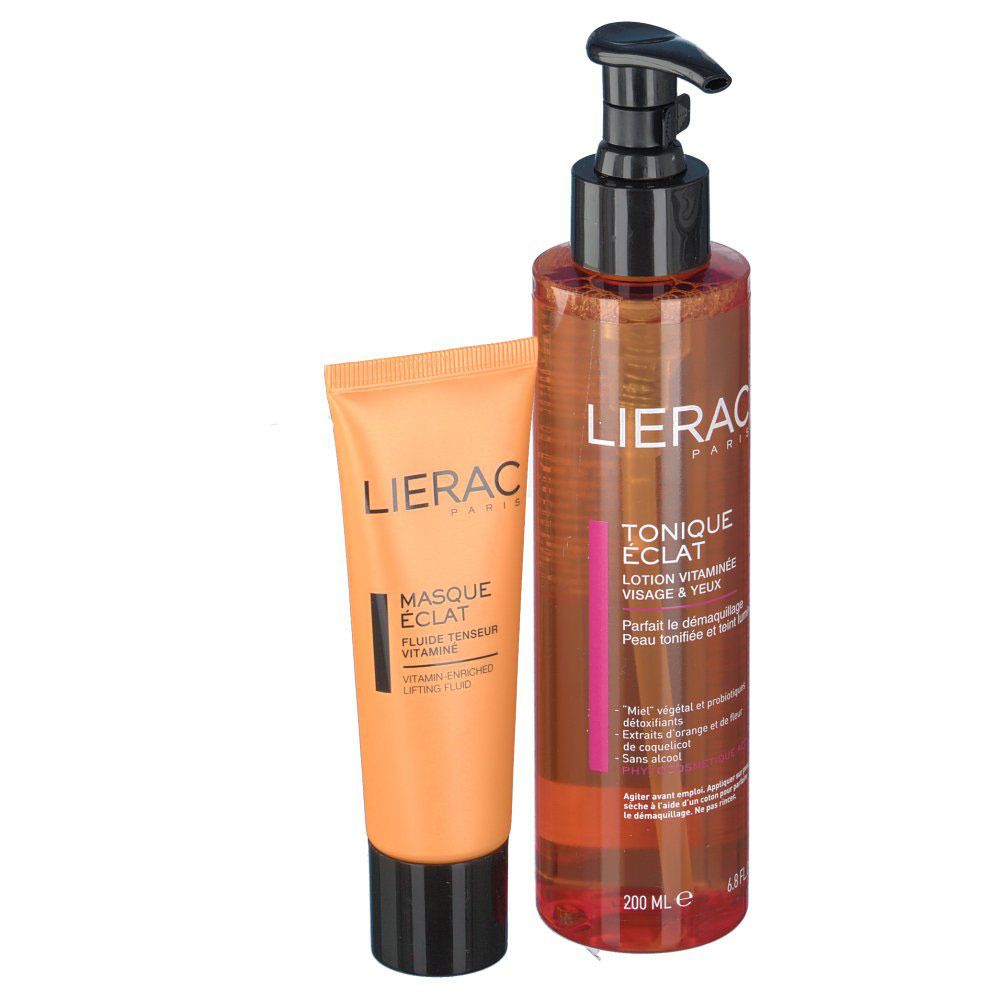 LIERAC Masque éclat + Tonique éclat