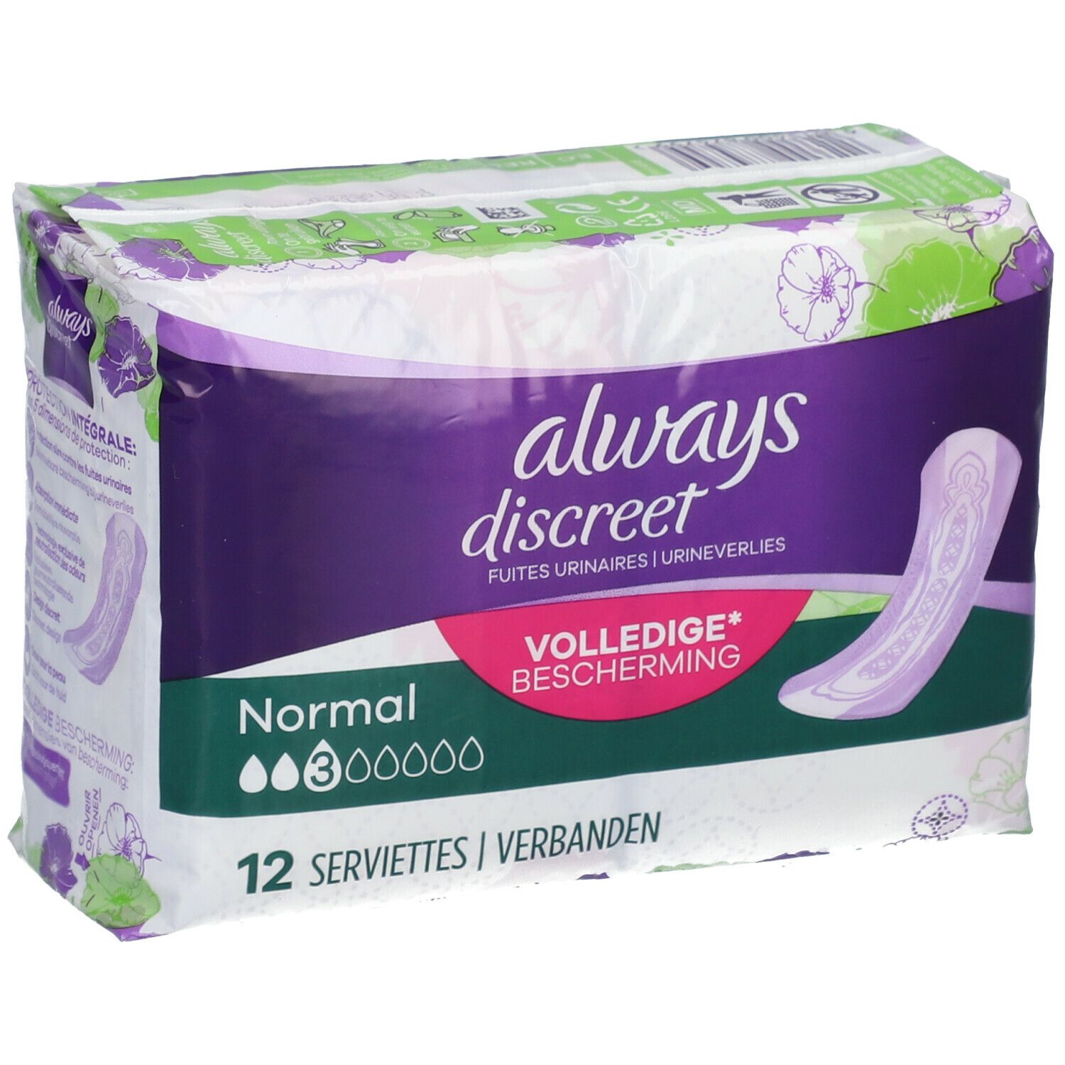 Always Discreet Inkontinenz Binden Normal