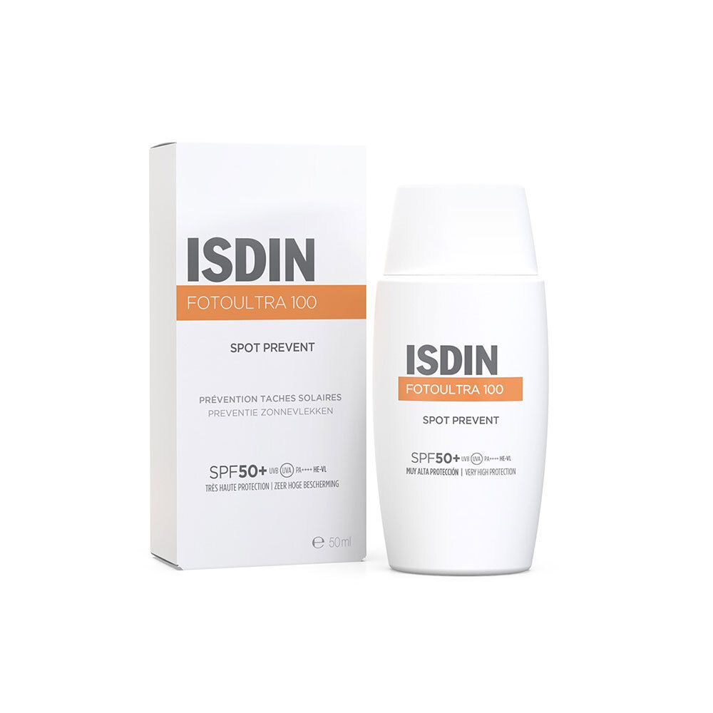 ISDIN UV Care Foto Ultra 100  Spot Prevent Fusion Fluid SPF 50+